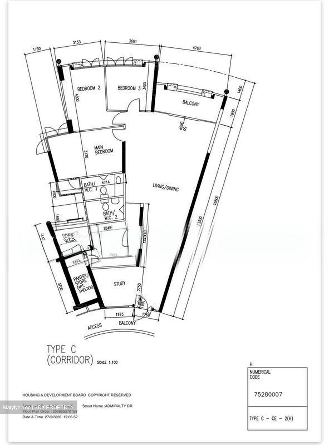 Blk 468D Admiralty Drive (Sembawang), HDB Executive #561289781